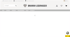 Desktop Screenshot of bavaria-lederhosen.com